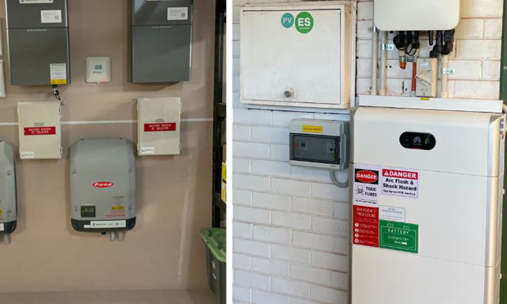 Rooftop solar and battery for a home