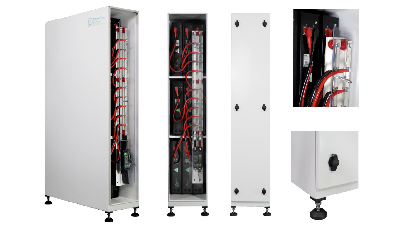 Commercial solar and battery installation